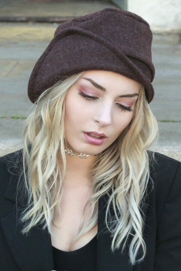 Chapeau Bérénice marron