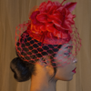 Bibi mariage rouge pour femme