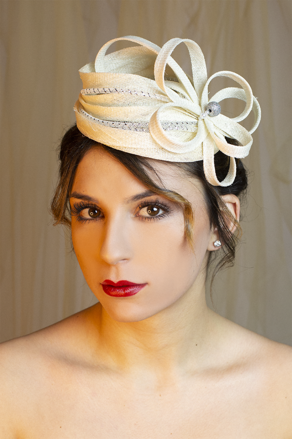 Bibi de mariage pour femme, création Tourbillon