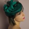 Bibi mariage vert émeraude et noir - Création Claudia – Image 2