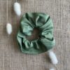 chouchou vert sauge, taffetas