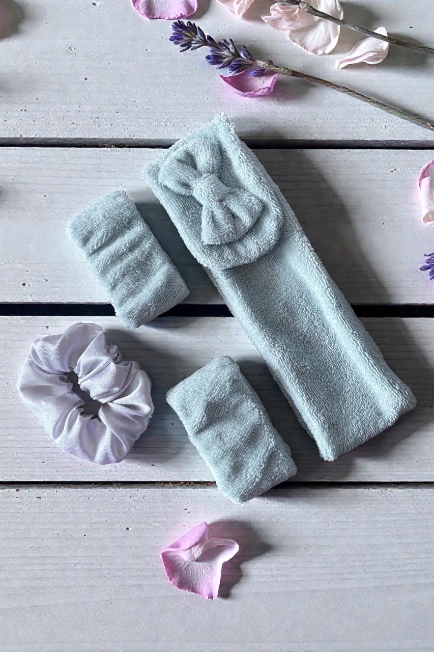 Coffret beauté femme vert clair